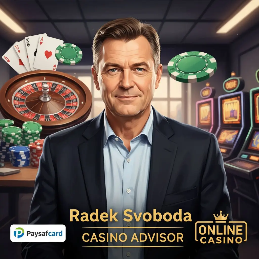 Online casino expert Radek Svoboda – portrét a kontakt pro hráče